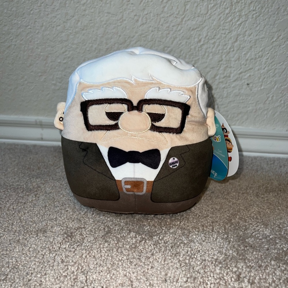 New Disney Up Carl Fedricksen Squishmallows